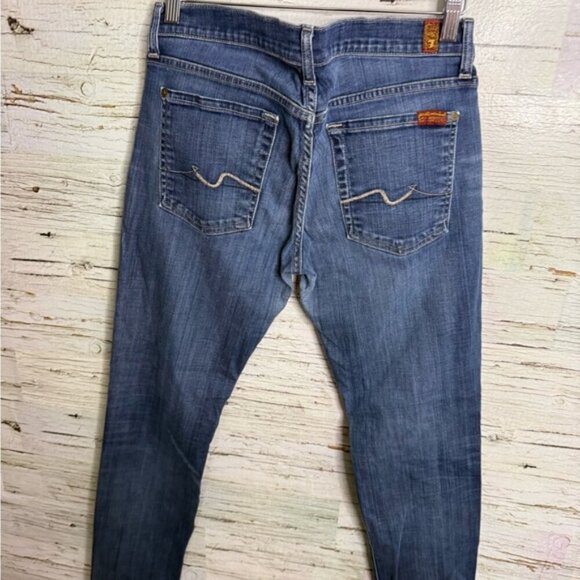7 For All Mankind Roxanne Skinny Jeans  size 31 - Picture 7 of 8